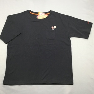 【送料無料】【新品】チュッパチャプス レディース半袖Ｔシャツ(コットン100％）　M　　ダークグレー★CHL21101