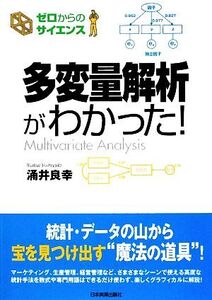 多変量解析がわかった！ ゼロからのサイエンス/涌井良幸【著】