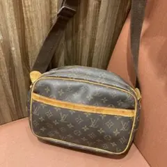 LOUIS VUITTON モノグラム ショルダーバッグ リポーターPM 鞄