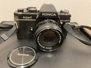 27941　一眼レフ　カメラ　【KONICA　 コニカ　Acom-1　HEXANON AR 50mm F1.7】　ユーズド品