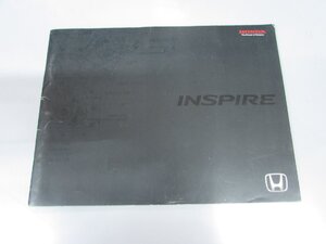 Glp_377264　車パンフレット　HONDA INSPIRE　表写真.文字