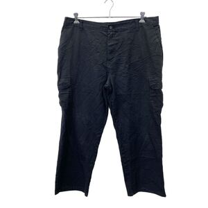 Dickies カーゴパンツ ワークパンツ W40 ディッキーズ ブラック ビッグサイズ 古着卸 アメリカ仕入 2408-357