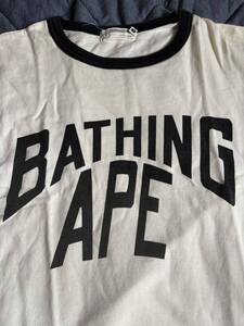 ア ベイシングエイプ　A BATHING APE　半袖　Tシャツ　Mサイズ