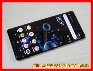 　★【49059WM】 完動品 au SOV39 SONY Xperia XZ3 ブラック 1円 ! 1スタ !