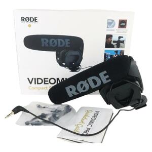 (004801)RODE VideoMic Pro Rycote コンデンサーマイク VMPR