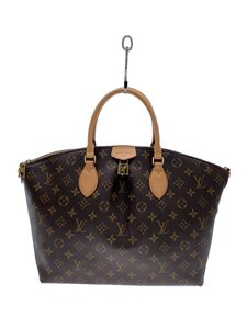 LOUIS VUITTON◆ボエシNM MM/ボストンバッグ/-/BRW/総柄/M45987/箱付属品有