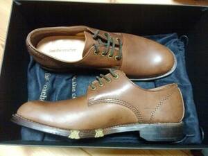 foot the coacher ブルーチャーシューズ US9 ブラウン 新品 フットザコーチャー　Tricker