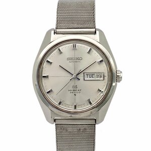 1円スタート 稼働品 GRAND SEIKO グランドセイコー GS ハイビート 36000 6146-8000 メダリオン 自動巻き 機械式 デイデイト シルバー文字盤