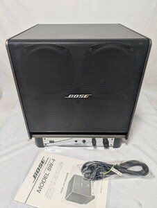 【音出し確認済み】BOSE ボーズ SW-4 パワードサブウーファー 　説明書