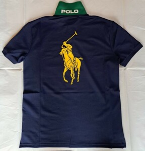 ポロ・ラルフローレン POLO RALPH LAUREN 2019 US OPEN LINESMAN POLO (US Sサイズ) 前面、背面に黄色のBIG Polo