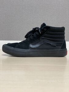 VANS SK8-HI PRO オールブラック 27cm