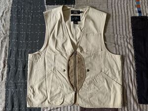 90s 三ツ星 RRL vtg ハーフムーン ベスト ダブルアールエル ralph lauren ラルフローレン vintage ビンテージ VEST