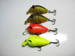 MEGABASS　メガバス　ベビーグリフォン　4点新品未使用4点セット！！1円スタート！！　管釣り　ブラックバス