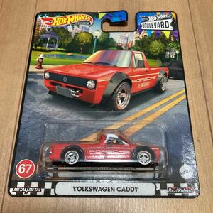 すぐ発送！ホットウィール Hot Wheels ブールバード BOULEVARD フォルクスワーゲン VOLKSWAGEN キャディ CADDY