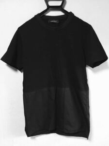 KRIS VAN ASSCHE クリスヴァンアッシュ 半袖Tシャツ 半袖カットソー XSサイズ 黒 ブラック クリス・ヴァン・アッシュ