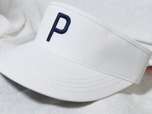 OPM40★2024年春夏モデル★サンプル品★PUMA GOLF★テック P アジャスタブル バイザー★WT