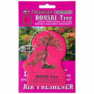 ◆送料\110◆【BONSAI-TREE・盆栽】※《エアーフレッシュナー ／ HOT NEW CAR》　盆栽エアフレ　AIR FRESHENER