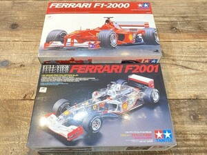 タミヤ 1/20 フルビュー F1-2000 フェラーリ F2001 まとめて デカール劣化あり [23-9099]