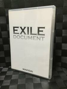 即決！ DVD セル版 EXILE DOCUMENT エグザイル ドキュメント MAKIDAI 送料無料！