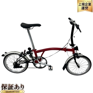 BROMPTON ブロンプトン C-LINE S2L 折りたたみ自転車 2022年モデル 16インチ ミニベロ 自転車 中古 良好 楽 N9566791