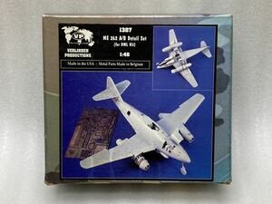 即決 バーリンデン 1/48 VP1387 ME 262 A/B ディティールセット DML 未開封品 当時物 希少 絶版