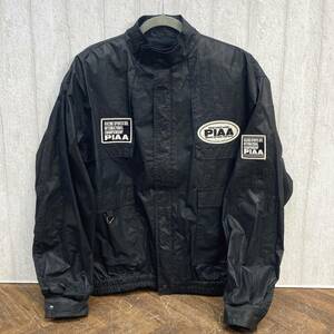 PIAA/ピア レーシングジャケット Fサイズ ナイロン アウター ブラック 黒 自動車 モータースポーツ 菊RH