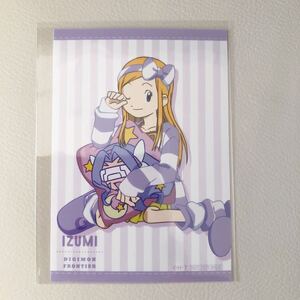 デジモンフロンティア 20周年Anniversary POP UP STORE 限定 特典ブロマイド 織本 泉★フェアリモン AMNIBUS パジャマ ダイバーシティ