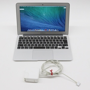 MacBook Air 11インチ　OS X　Core i5　1.4GHz　4GB　128GB　本体　マックブック　エアー　A1465