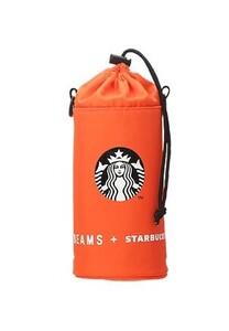 新品 BEAMS ボトルホルダー オレンジ Starbucks スタバ ビームス スターバックス　送料無