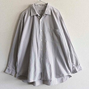 【美品】COMME des GARCONS HOMME 【90s オーバーシルエット チェック シャツ】 コムデギャルソン オム 2403634