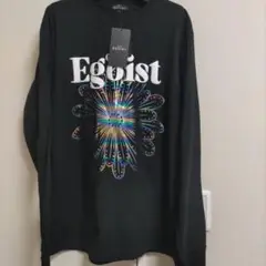 グランエゴイスト　GRAN EGOIST　ロンTシャツ　カットソー　ブラック