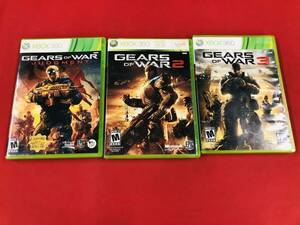 GEARS OF WAR 1 2 3 ギアーズオブウォー 即購入！！ セット 海外版 ステッカー付