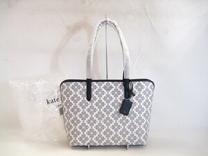 kate spade / ケイトスペード スペードフラワーコーテッド キャンバストート KG086 トートバッグ レディース ネイビー