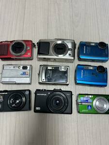 デジタルカメラ OLYMPUS XZ1 XZ10 E-PM2 E-P1 9台まとめて売る
