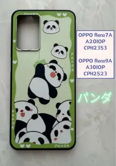 OPPO Reno7A/Reno9A TPUスマホケース　可愛い　パンダ