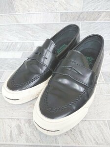 ◇ Θ CONVERSE コンバース　JACK PURCELL LOAFER RH　1SD317 ローファー サイズ24.0ｃｍ ブラック レディース P