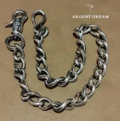 ARGENT GREAM◎ウォレットチェーン◎silver925◎極太重厚ヘビー