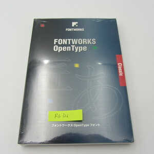 NA-224●中古/FontWorks OpenType Classic フォントワークス　OpenTypeフォント/FOT-ロダン Pro-EB/macintosh/mac os Volume 1.1