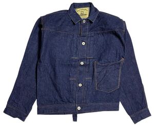 未使用品 WAREHOUSE Brown Duck&Digger Nonpareil ウエアハウス ダック＆ディガ― ノンパレイル デニムジャケット 36