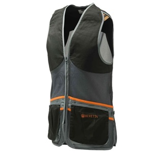 ベレッタ （夏用）フルメッシュ ベスト Lサイズ（ブラック x グレー）/Beretta Full Mesh Shooting Vest - Black & Grey