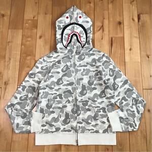 ★原宿限定★ Harajuku city camo シャーク パーカー レディース XSサイズ shark full zip hoodie a bathing ape BAPE エイプ ベイプ w1