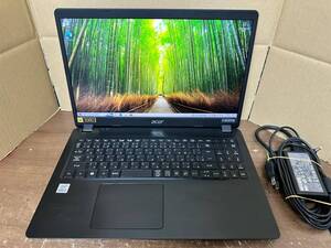 ACER ASPIRE 第10世代 i3-1005G1 メモリ4GB SSD256GB 無線LAN Win10 現状品