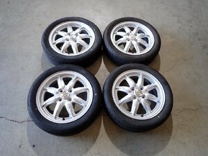 YS1124【送料無料165/55R15】スズキ純正 HA36S アルトターボRS アルトワークスRS 中古夏タイヤ ▼15×4.5J 100/4H ET45▼