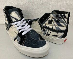 未使用 バンズ スケートハイ VANS Vault SK8-HI Bricolage LX 再構築 BLACK PALM サイズ29.0 [O]