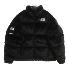 SUPREME (シュプリーム) 20AW×The North Face Faux Fur Nuptse Jacket ノースフェイス ファー ヌプシ ダウンジャケット ND92001I ブラック