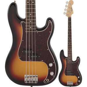 Fender Made in Japan Traditional 60s Precision Bass, Rosewood Fingerboard, 3-Color Sunburst〈フェンダー〉