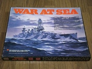 [木屋通商 /アバロンヒル] WAR AT SEA 海戦(日本語ルールブック付き)[※内容物完備](1980年製)