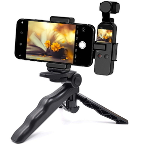 【送料無料】osmo Pocket/Pocket2/スマホ GoPro・デジカメ 撮影用三脚 自撮り棒 Vlog Youtube撮影