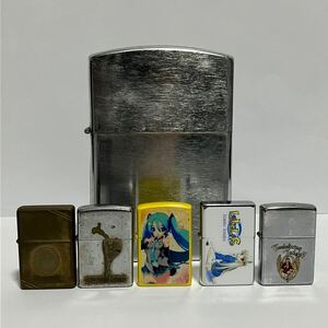 ZIPPO ジッポー オイルライター まとめ 6点 喫煙具 喫煙グッズ ライター コレクション