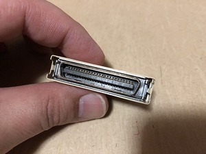 PC98等にいかがでしょうか 動作確認済 SCSI パッシブターミネータ アンフェノール 50ピン(CA210525)